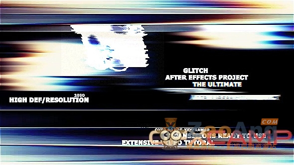 VideoHive The Ultimate Glitch + 70 Presets Pack电视故障预设合集