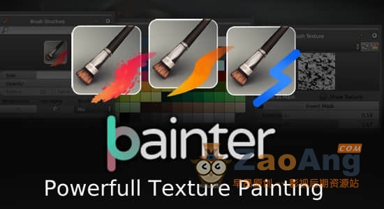 BPainter v2.0.0 RC5，强大的Blender高效笔刷绘画工具插件