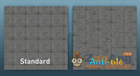 BlenderMarket – Anti Tile v1.42，Blender智能无缝纹理插件