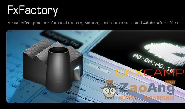FxFactory Pro 4.1.3 for Mac OSX-XForce,Final Cut Pro 视觉特效包