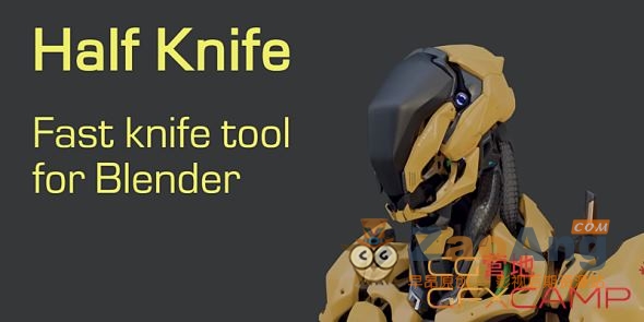 Blender Market Half Knife v1.2.6快速切刀工具插件