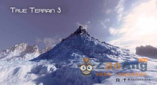 True Terrain v3.14 + 视频教程|Blender-三维自然地形地貌生成工具插件