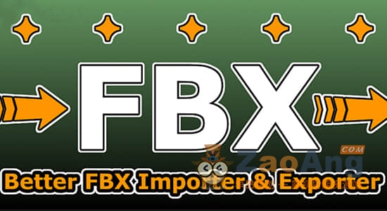 Better FBX Importer & Exporter v4.2.1|Blender的FBX模型导入导出工具