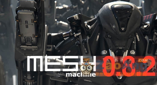 MESHmachine v0.8.2|Blender网格建模附加程序插件