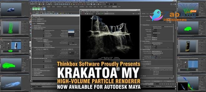 Thinkbox Krakatoa MY 2.7.1|Maya粒子渲染器