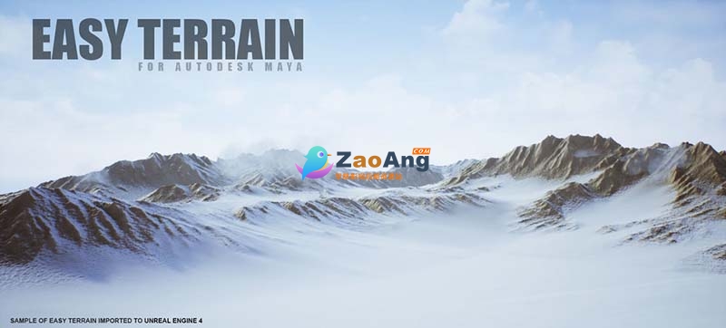 EasyTerrain v1.1|Maya地形插件