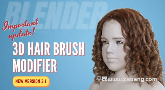 3D Hair Brush