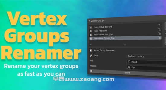 Vertex Groups Renamer