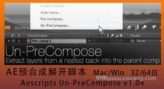 Aescripts Un-PreCompose