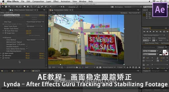 After Effects Guru Tracking and Stabilizing Footage